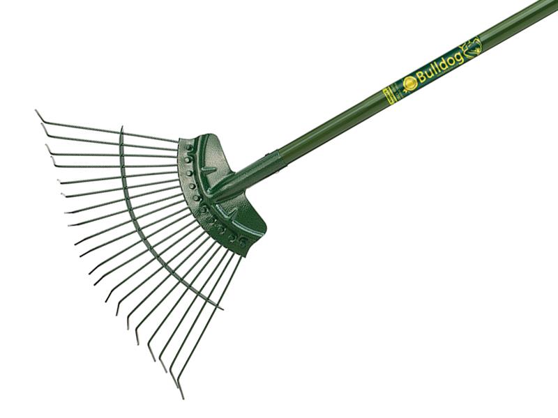 Bulldog Evergreen Lawn Rake 48in Aluminium Shaft