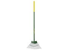 Load image into Gallery viewer, Bulldog Evergreen Lawn Rake 48in Aluminium Shaft