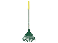 Load image into Gallery viewer, Bulldog Evergreen Plastic Leaf Rake Aluminium Shaft