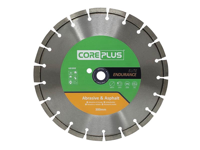 CorePlus Elite Abrasive & Asphalt Diamond Blade