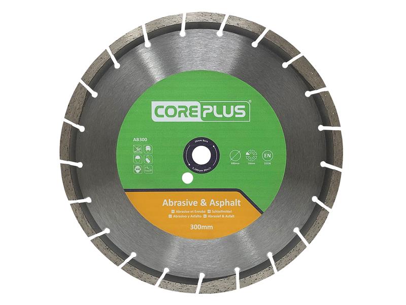 CorePlus Abrasive & Asphalt Diamond Blade