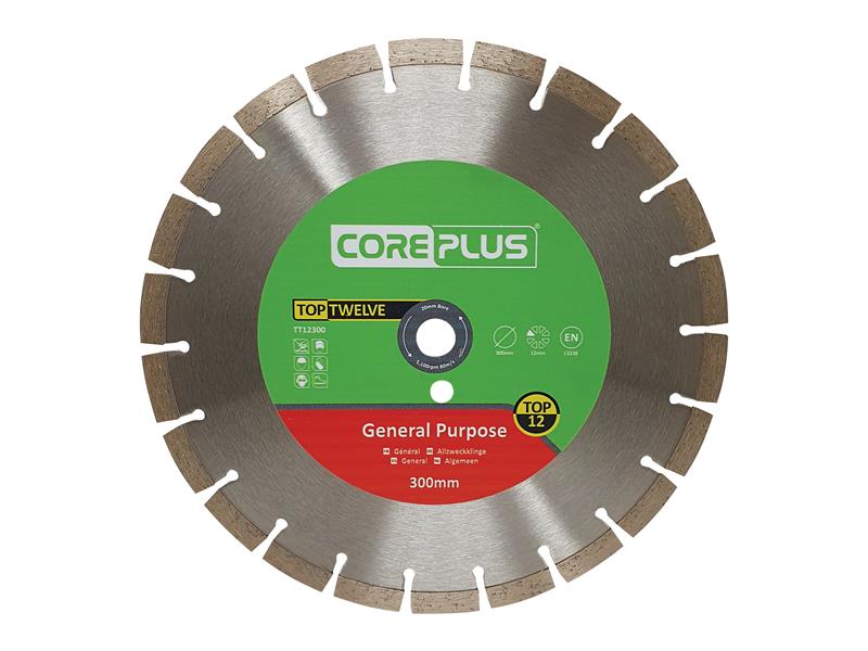 CorePlus Top Twelve General Purpose Diamond Blade