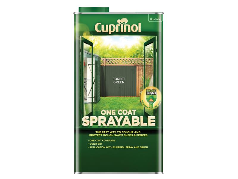 Cuprinol One Coat Sprayable Fence Treatment