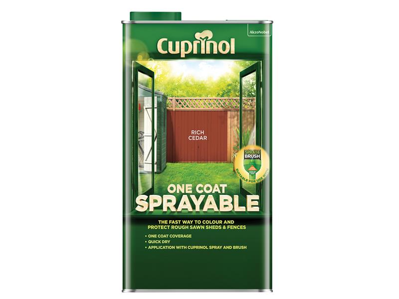 Cuprinol One Coat Sprayable Fence Treatment