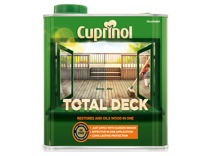 Cuprinol Total Deck Restore & Oil Wood Clear