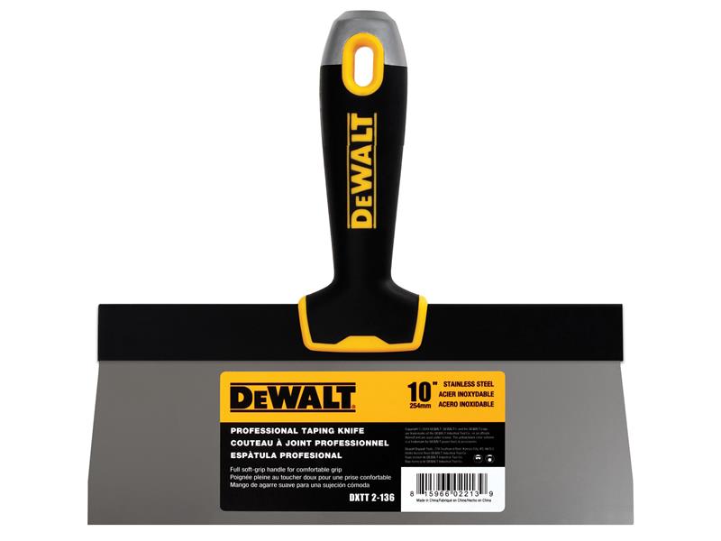 DEWALT Drywall Soft Grip Taping Knife