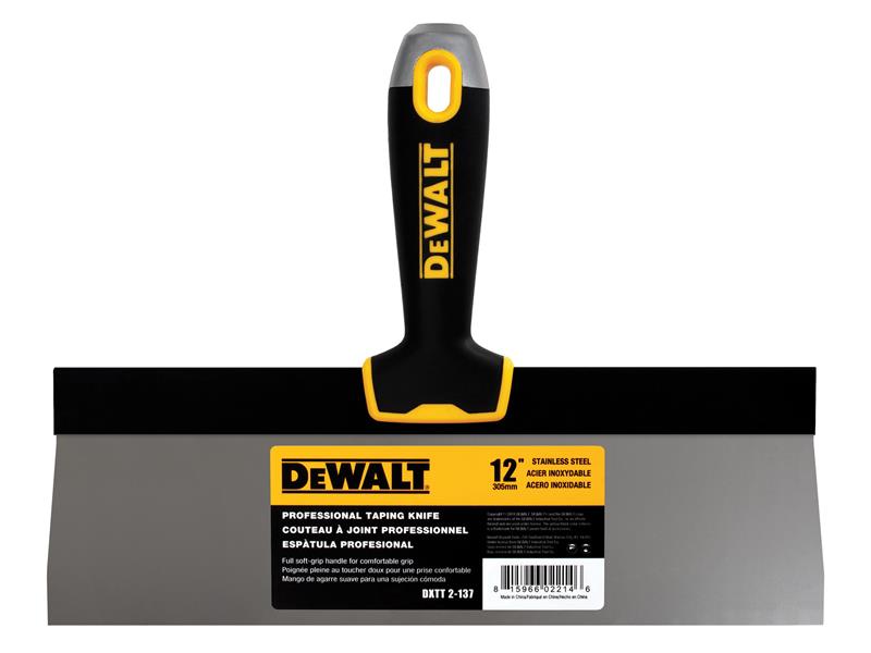 DEWALT Drywall Soft Grip Taping Knife