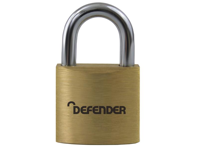 DEFENDER Brass Padlock