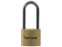 Load image into Gallery viewer, DEFENDER Brass Padlock