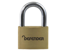 Load image into Gallery viewer, DEFENDER Brass Padlock