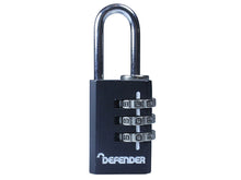 Load image into Gallery viewer, DEFENDER Die-Cast Combination Padlock