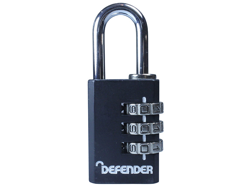 DEFENDER Die-Cast Combination Padlock