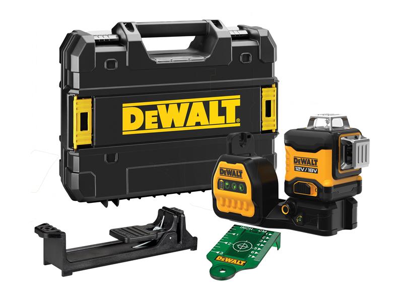 DEWALT DCE089 3 x 360° Green Multi-Line Laser