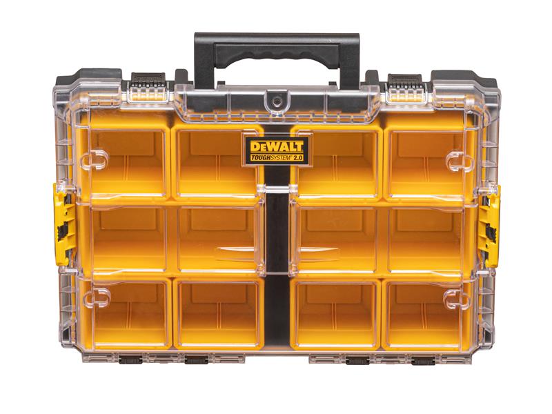 DEWALT DS100 TOUGHSYSTEM™ 2.0 Toolbox with Clear Lid