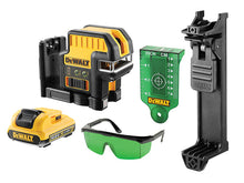 Load image into Gallery viewer, DEWALT DCE0825D1G 5 Spot Cross Line Laser Green 12V 1 x 2.0Ah Li-ion