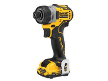 Load image into Gallery viewer, DEWALT DCF601D2 XR Brushless Sub-Compact Screwdriver 12V 2 x 2.0Ah Li-ion