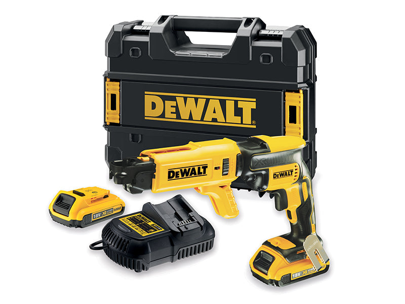 DEWALT DCF620D2K Brushless Collated Drywall Screwdriver 18V 2 x 2.0Ah Li-ion