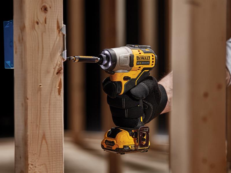 DEWALT DCF801D2 XR Brushless Sub-Compact Impact Driver 12V 2 x 2.0Ah Li-ion