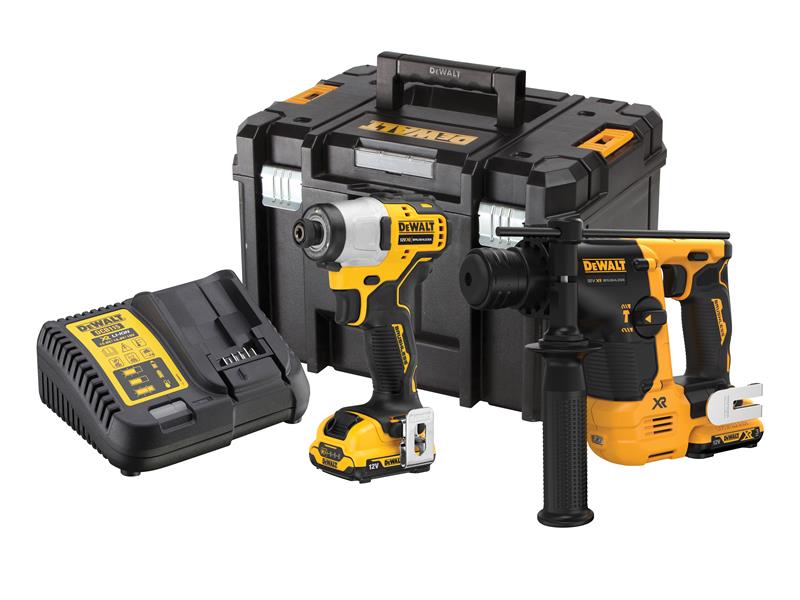 DEWALT DCK2104L2T XR Brushless Twin Pack 12V 2 x 3.0Ah Li-ion