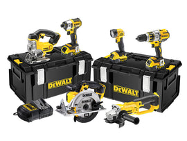 DEWALT DCK694P3 Brushless 3 Speed 6 Piece Kit 18V 3 x 5.0Ah Li-ion