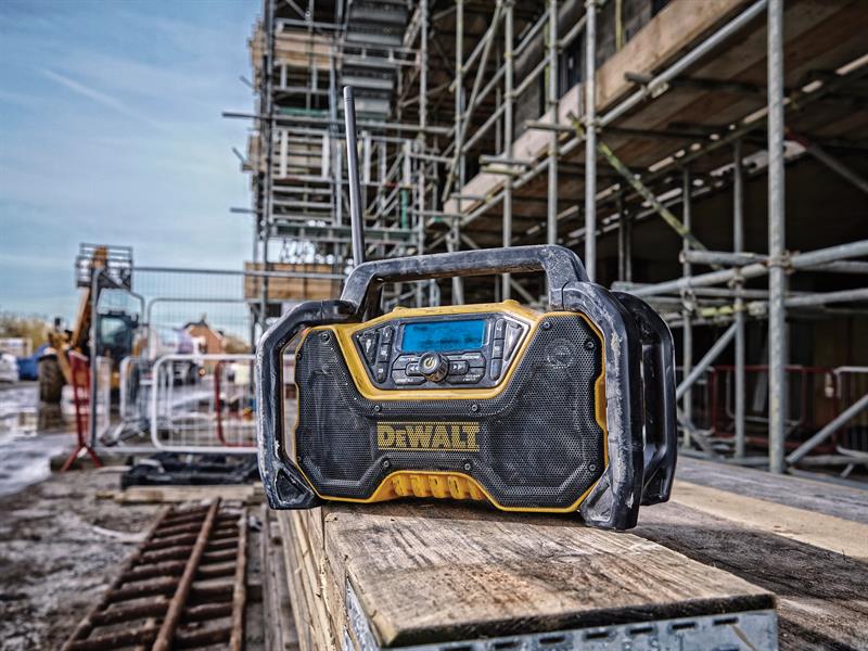 DEWALT DCR029 Compact Bluetooth® Radio 240V & Li-ion Bare Unit