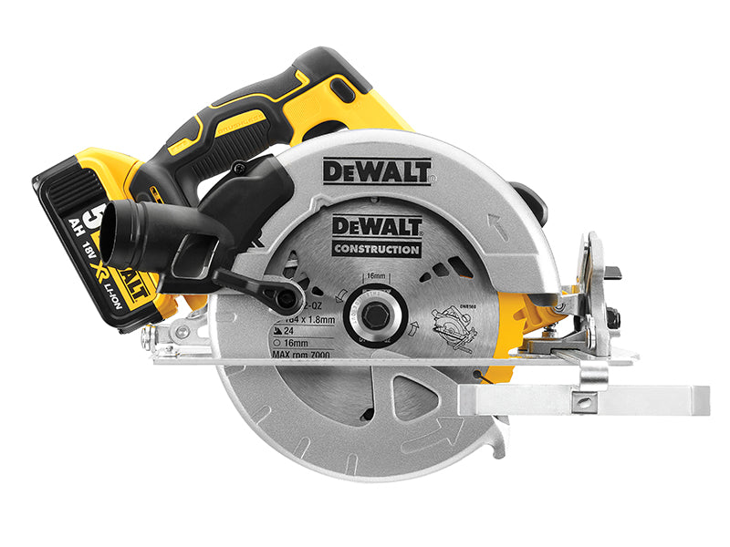 DEWALT DCS570P2 XR Brushless Circular Saw, 184mm