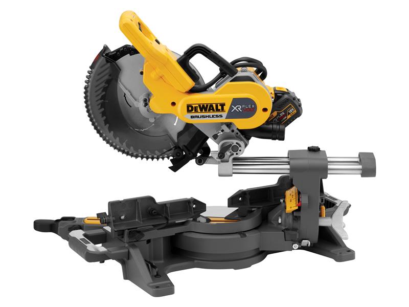 DEWALT DCS727 XR FlexVolt Slide Mitre Saw, 250mm