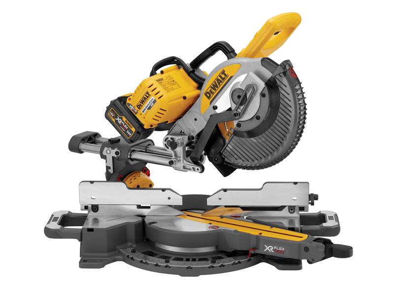 DEWALT DCS727 XR FlexVolt Slide Mitre Saw, 250mm