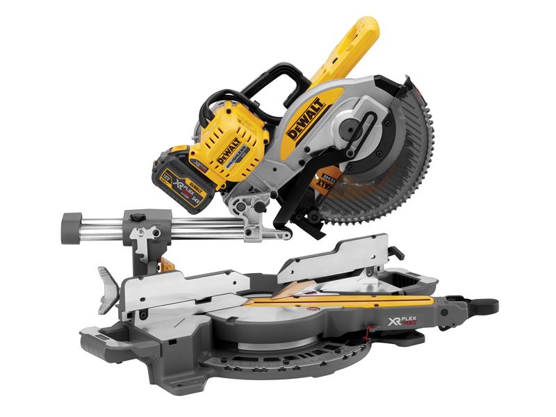 DEWALT DCS727 XR FlexVolt Slide Mitre Saw, 250mm