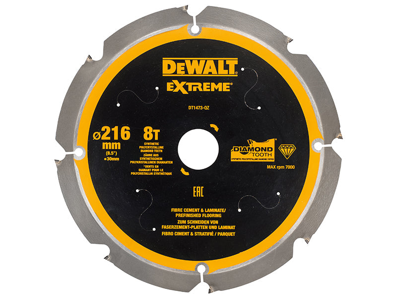 DEWALT Extreme PCD Fibre Cement Saw Blade