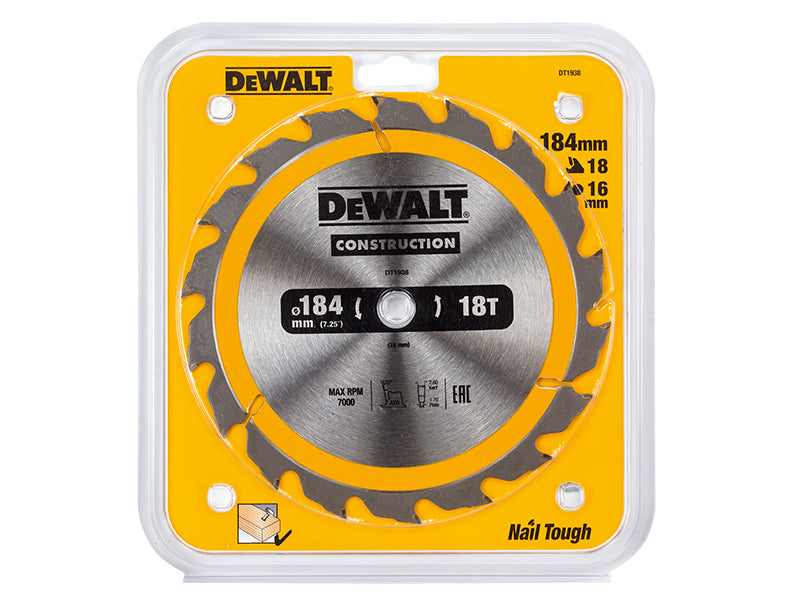 DEWALT Portable Construction Circular Saw Blade