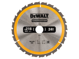 DEWALT Stationary Construction Circular Saw Blade