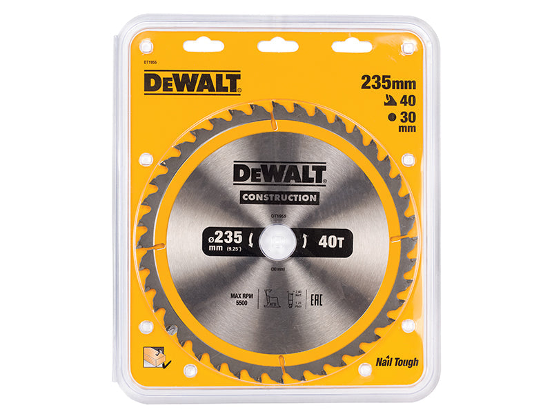 DEWALT Stationary Construction Circular Saw Blade