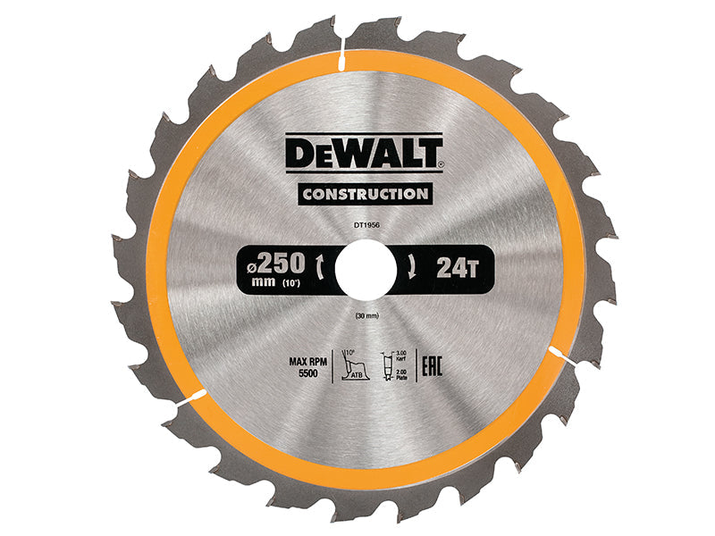 DEWALT Stationary Construction Circular Saw Blade