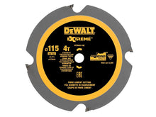 Load image into Gallery viewer, DEWALT DT20421 PCD Circular Saw Blade 115 x 9.5mm x 4T