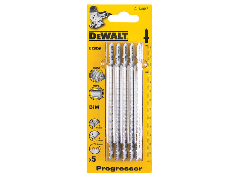 DEWALT HCS Progressor Tooth Jigsaw Blades