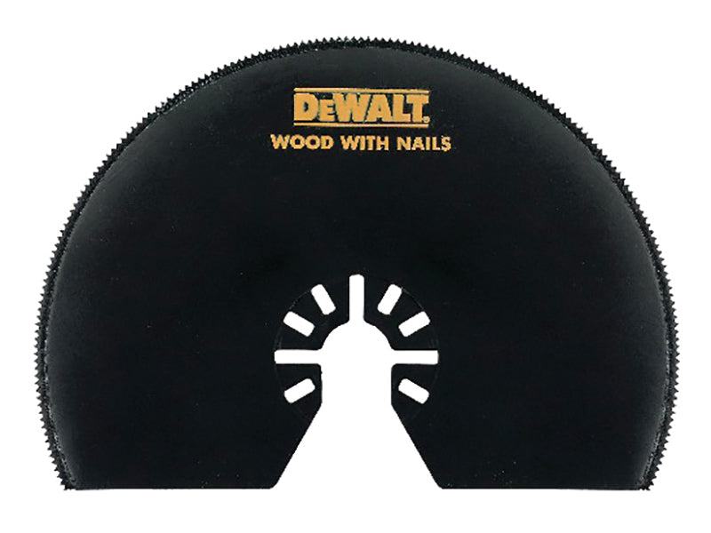 DEWALT Multi-Tool Semi Circle Blade 100mm