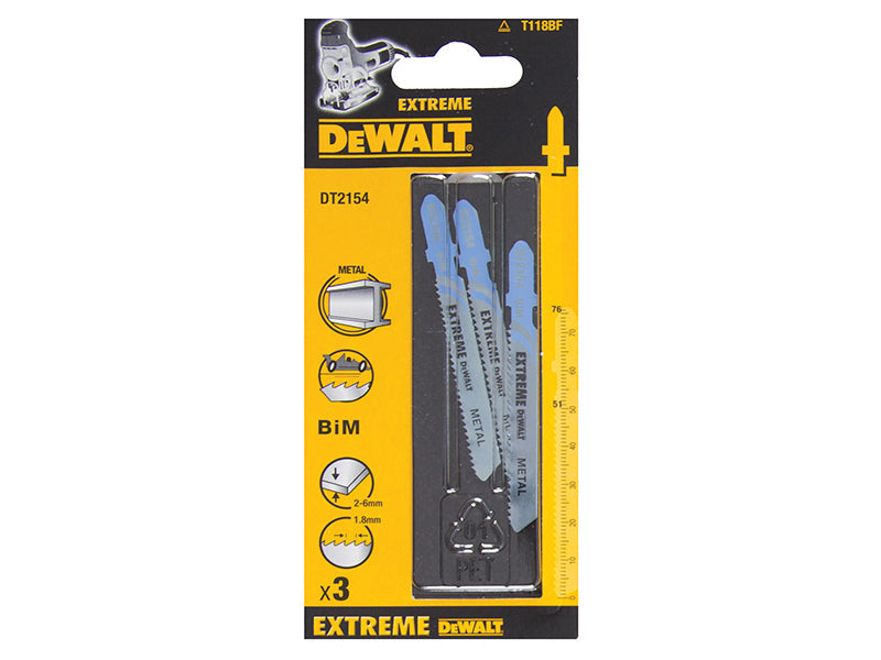 DEWALT EXTREME T Shank Metal Cutting Blades