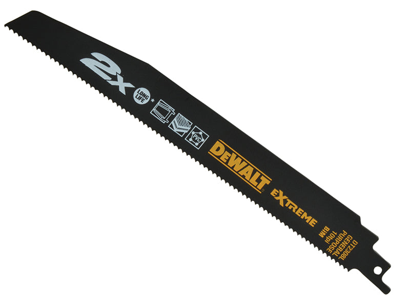 DEWALT 2X Life Reciprocating Blades, General Purpose