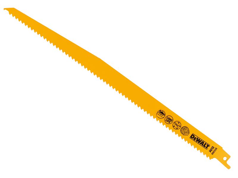 DEWALT Bi-Metal Reciprocating Blades, Wood Cutting