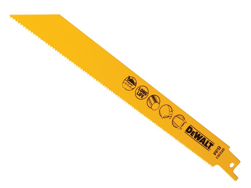 DEWALT Bi-Metal Reciprocating Blades, Metal Cutting