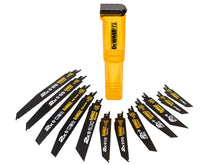 Load image into Gallery viewer, DEWALT DT2441L 2X Life Reciprocating Saw Blade Set, 12 Piece