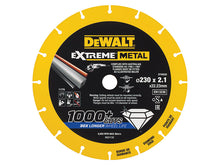 Load image into Gallery viewer, DEWALT Extreme Metal Cut Off Saw Blade 230 x 22.23 x 2.10mm