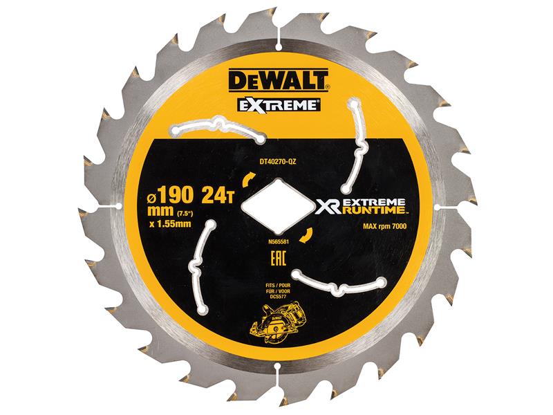 DEWALT Extreme Runtime FlexVolt Circular Saw Blade