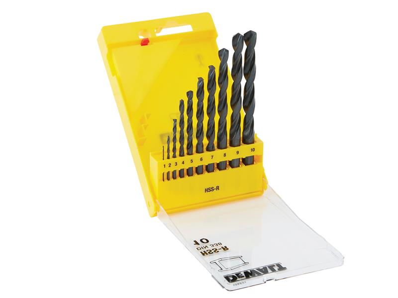 DEWALT HSS-R Jobber Drill Bit Set