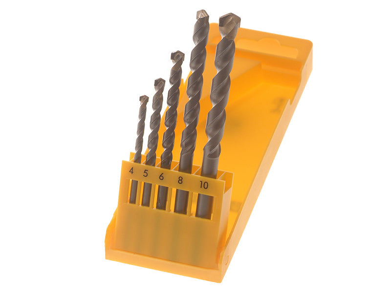 DEWALT Masonry Drill Set 5 Piece 4-10mm