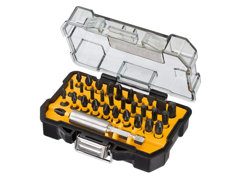 DEWALT Display of 12 Flex Torque Impact Bit Sets, 32 Piece