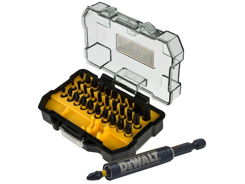 DEWALT Display of 12 Flex Torque Impact Bit Sets, 32 Piece