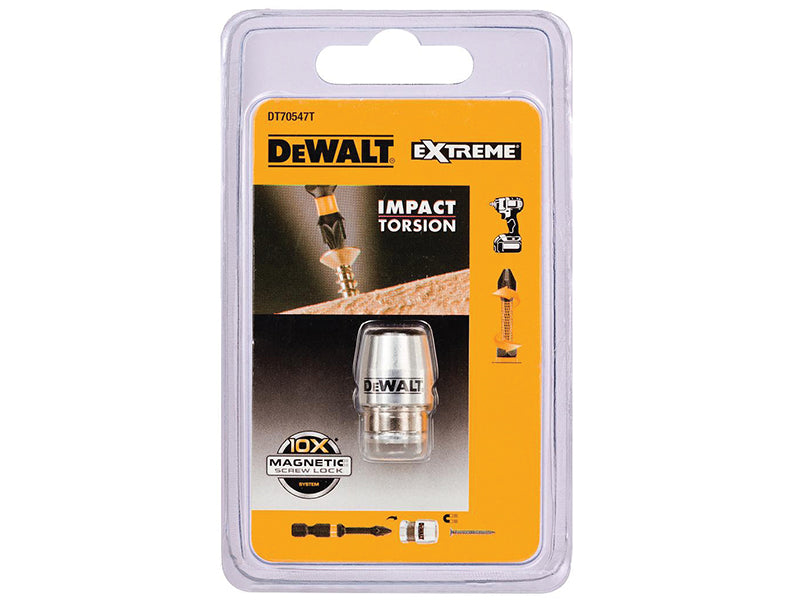 DEWALT DT70547T Aluminium Magnetic Screwlock Sleeve for Impact Torsion Bits 50mm