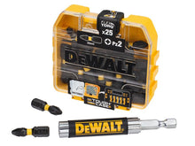 Load image into Gallery viewer, DEWALT Display of 21 Extreme PZ2 x 25mm Tic Tac Box with 21 Magnetic Holders